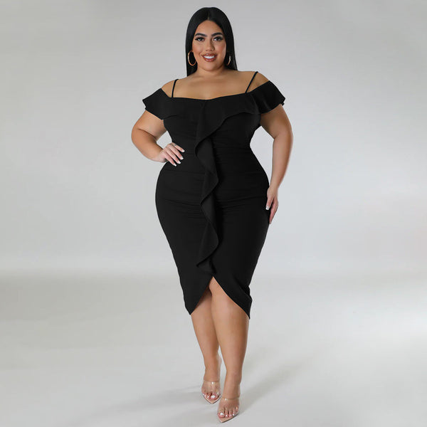 Petra Bodycon Dress - Black